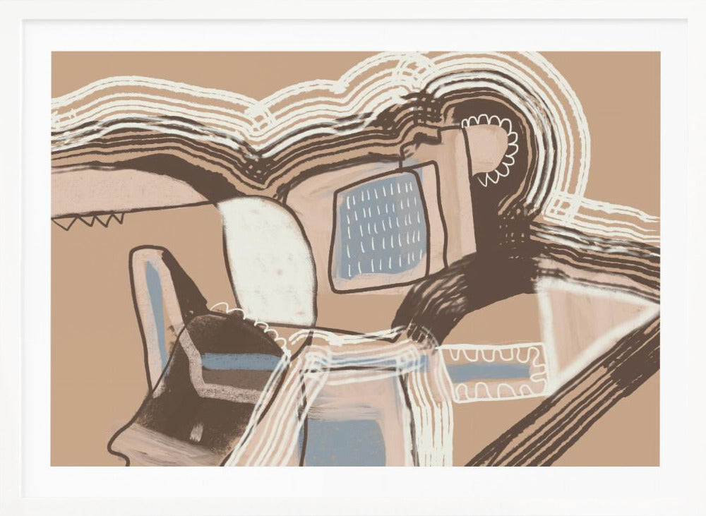 Road to Life Abstract - Poster / Art Print