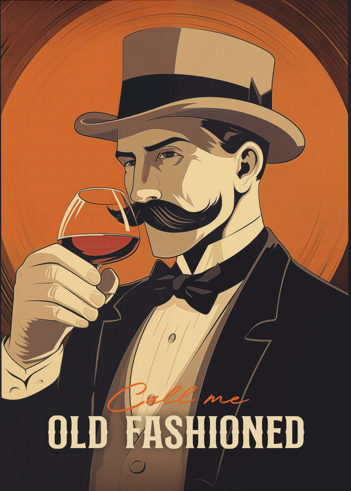Call Me Old Fashioned - Poster / Art Print