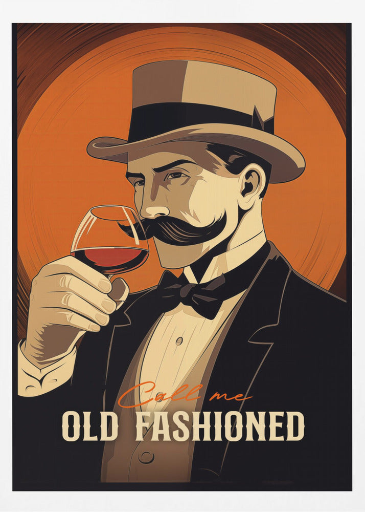 Call Me Old Fashioned - Poster / Art Print