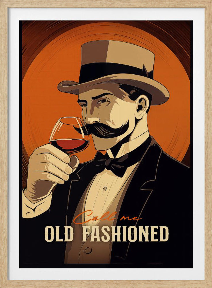 Call Me Old Fashioned - Poster / Art Print