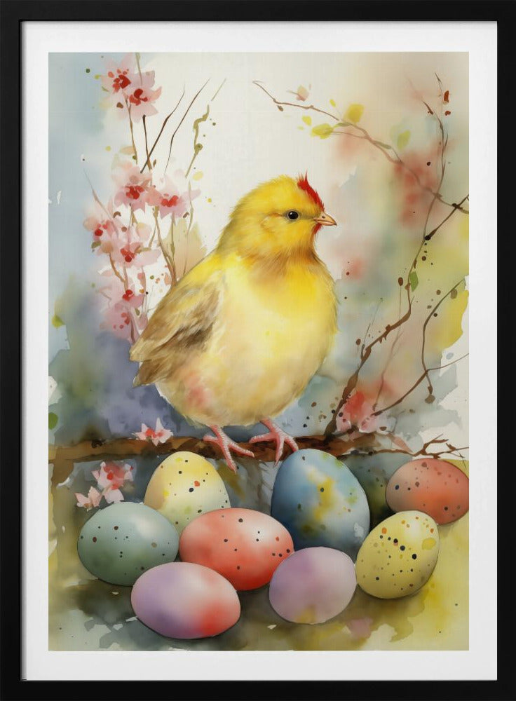 Happy Easter No 2 - Poster / Art Print