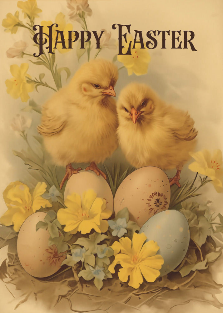 Happy Easter No 5 - Poster / Art Print