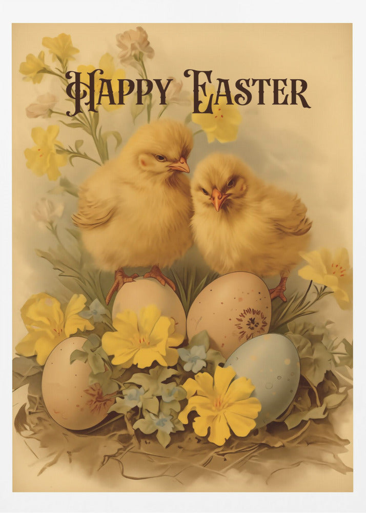 Happy Easter No 5 - Poster / Art Print