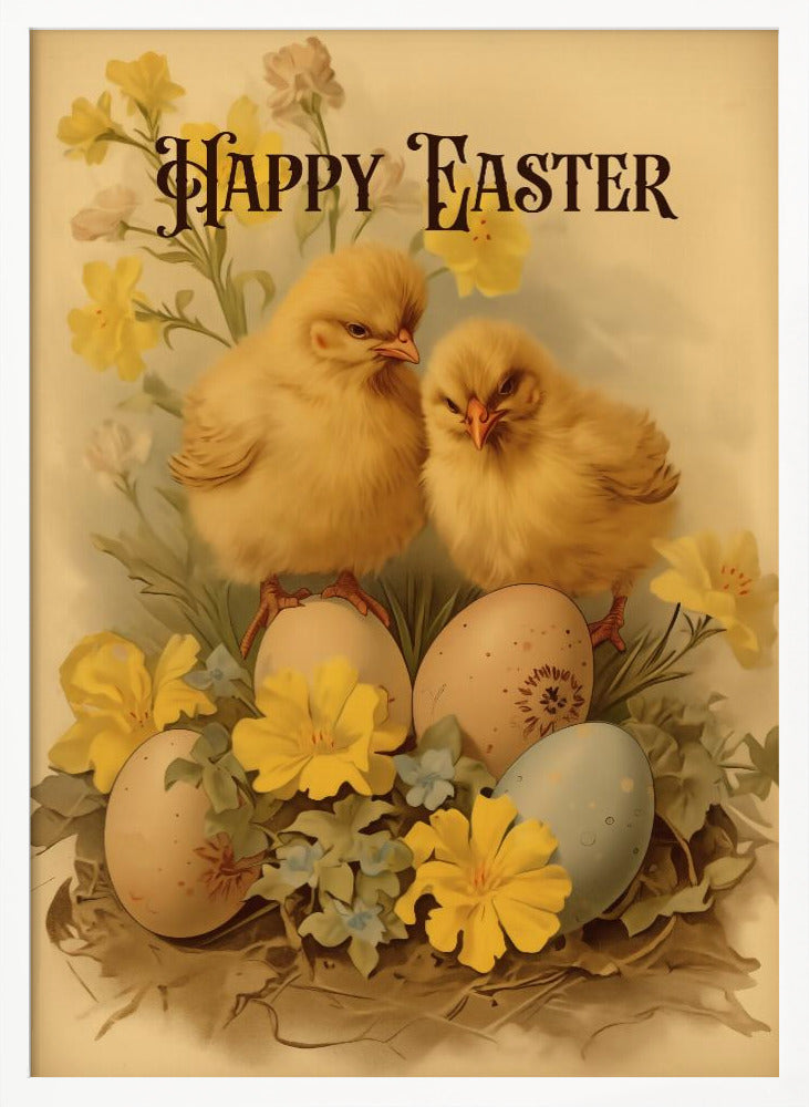 Happy Easter No 5 - Poster / Art Print