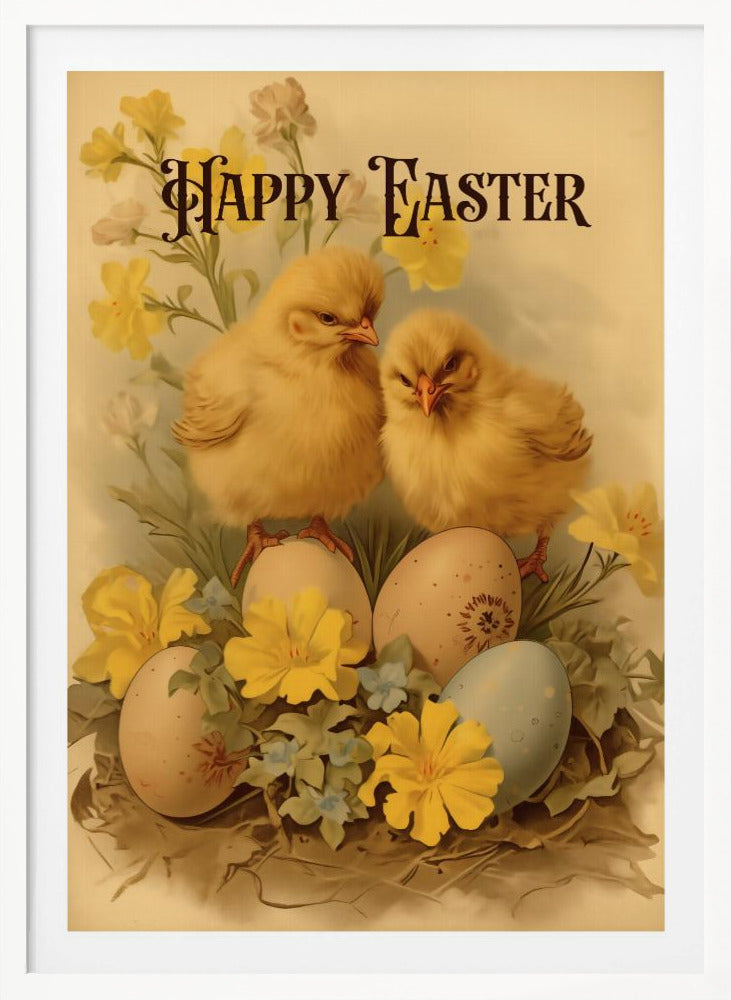 Happy Easter No 5 - Poster / Art Print