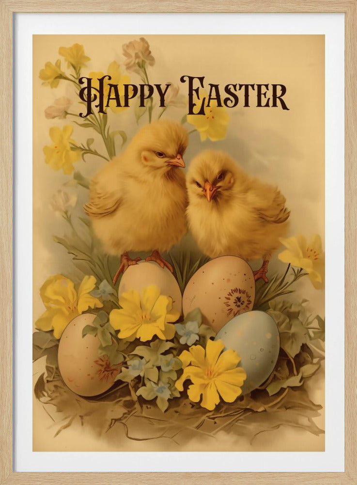 Happy Easter No 5 - Poster / Art Print