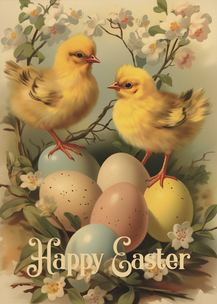 Happy Easter No 6 - Poster / Art Print