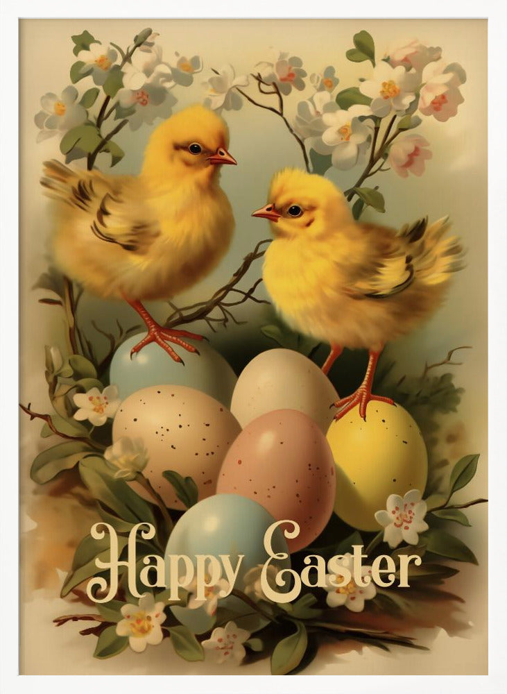 Happy Easter No 6 - Poster / Art Print