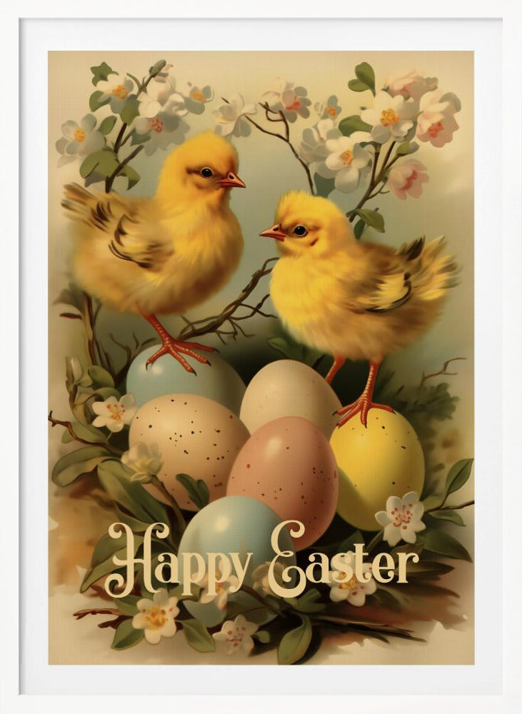 Happy Easter No 6 - Poster / Art Print