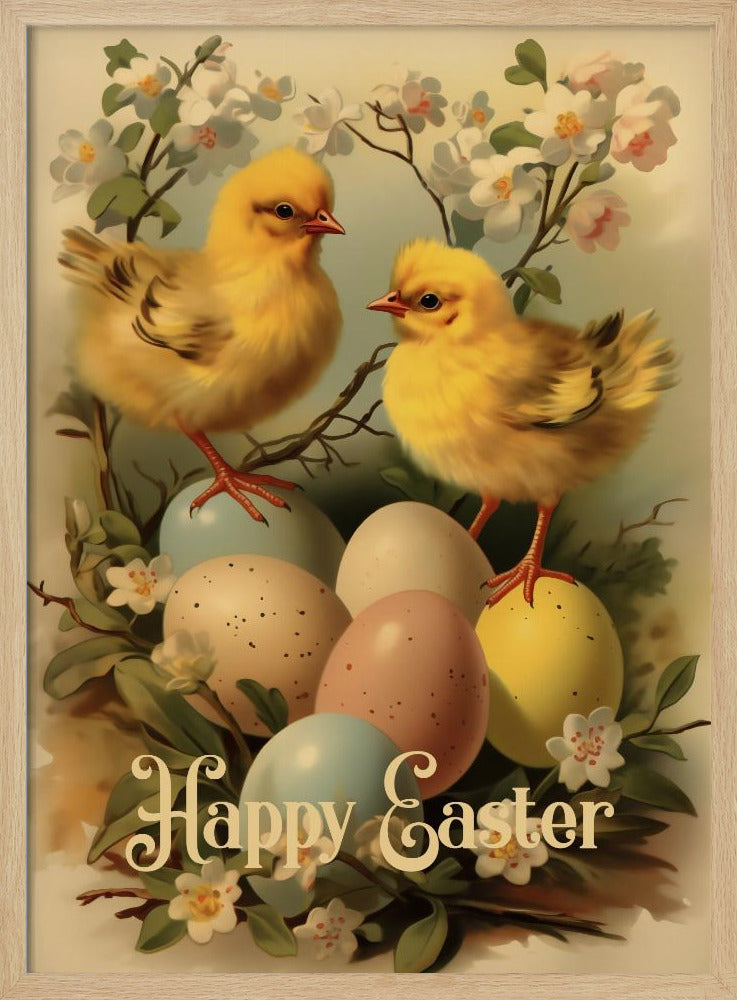 Happy Easter No 6 - Poster / Art Print