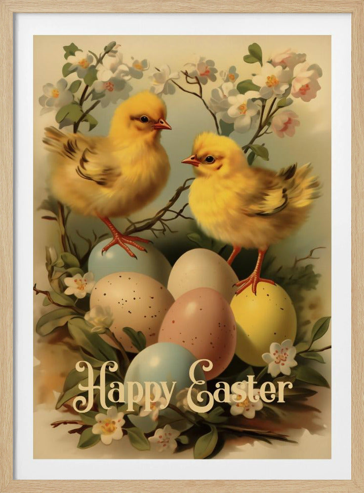 Happy Easter No 6 - Poster / Art Print