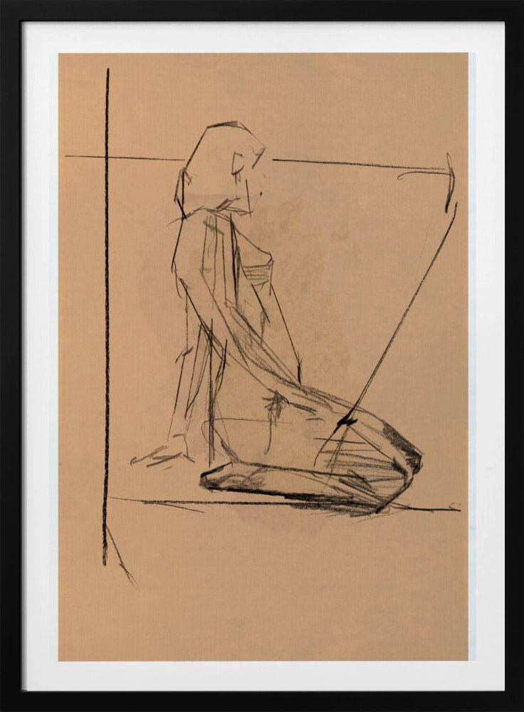 Étude Féminine No.5 - Poster / Art Print