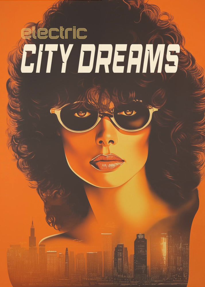 Electric City Dreams - Poster / Art Print