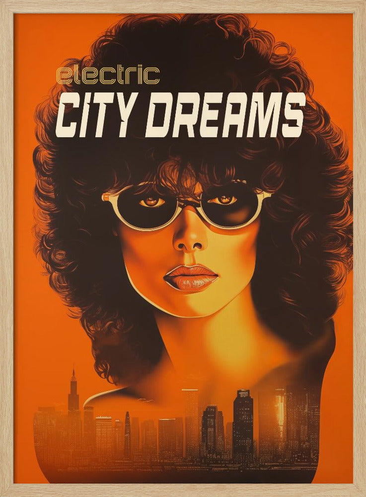 Electric City Dreams - Poster / Art Print