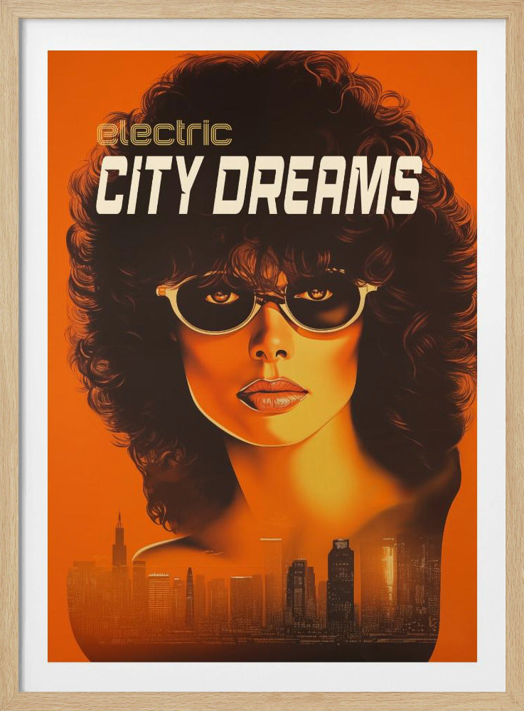 Electric City Dreams - Poster / Art Print