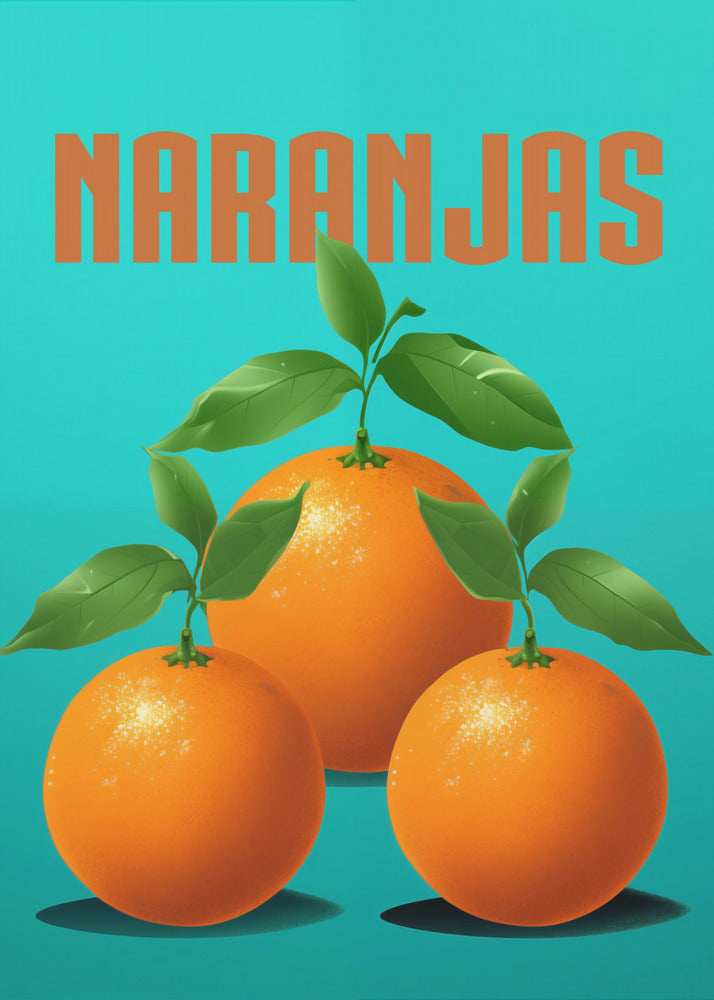 Oranges - Poster / Art Print