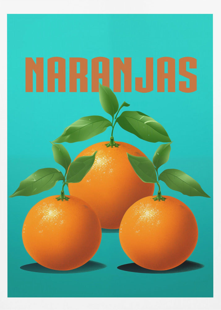 Oranges - Poster / Art Print