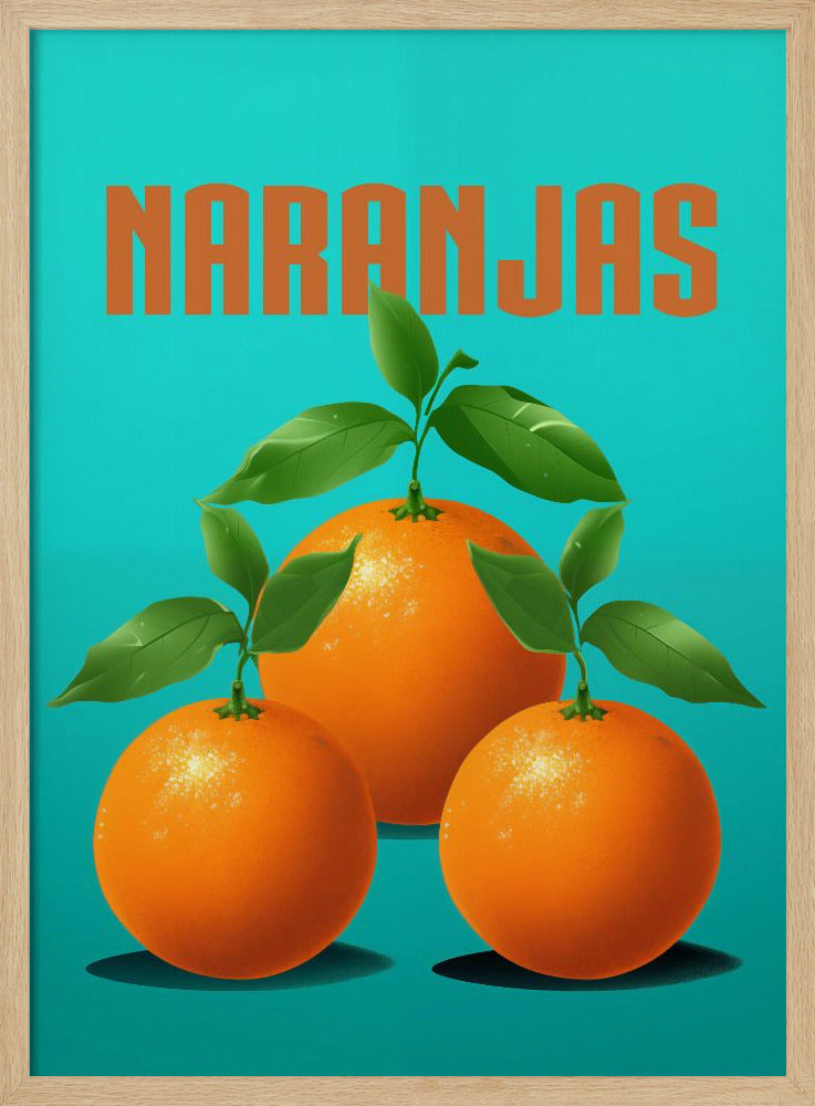 Oranges - Poster / Art Print