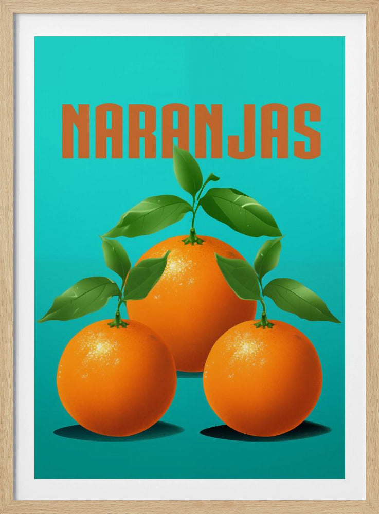 Oranges - Poster / Art Print