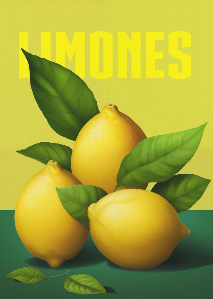 Lemons - Poster / Art Print