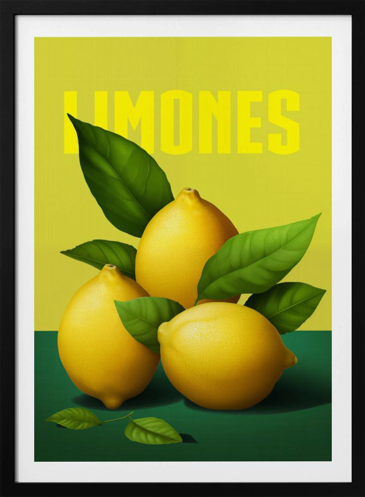 Lemons - Poster / Art Print