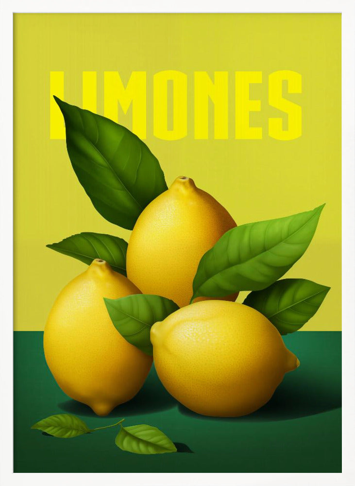 Lemons - Poster / Art Print