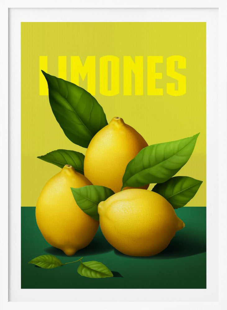 Lemons - Poster / Art Print