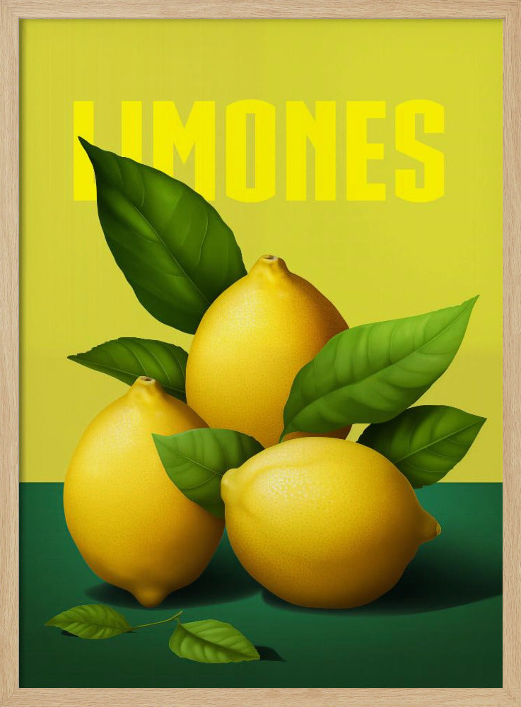 Lemons - Poster / Art Print