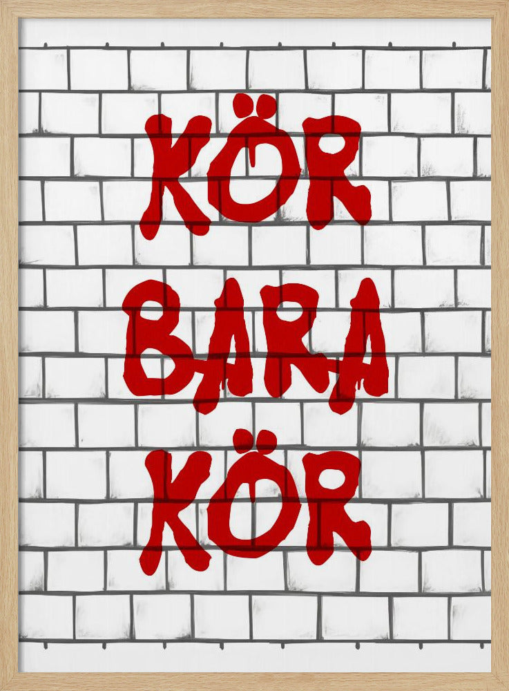 Run Just Run - Poster / Art Print