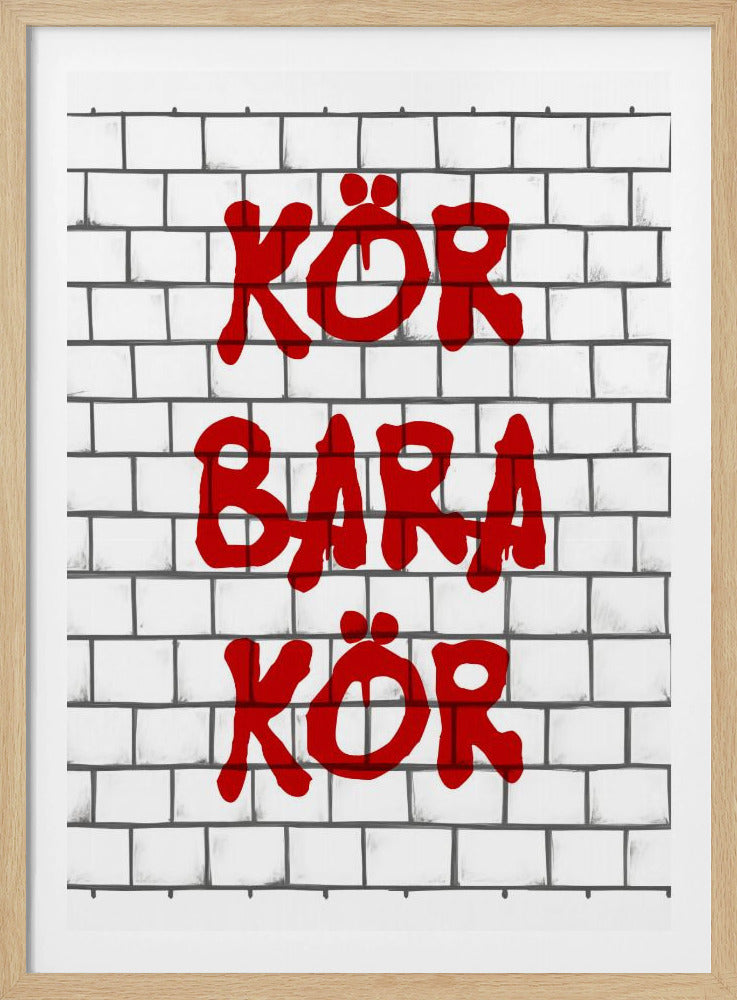 Run Just Run - Poster / Art Print