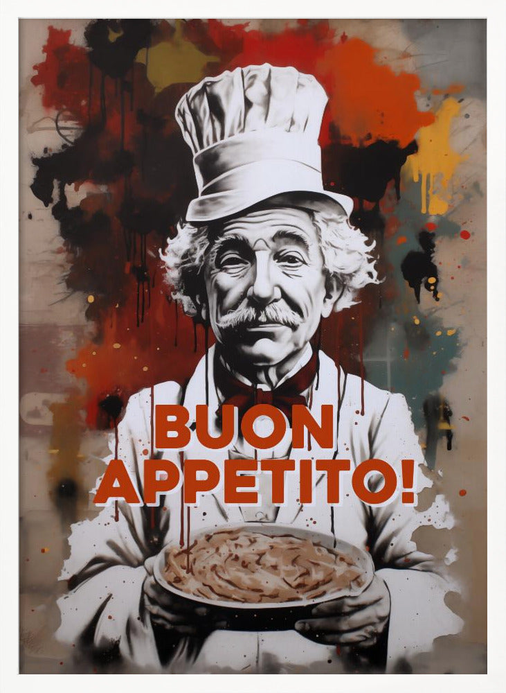 The Pasta Chef - Poster / Art Print