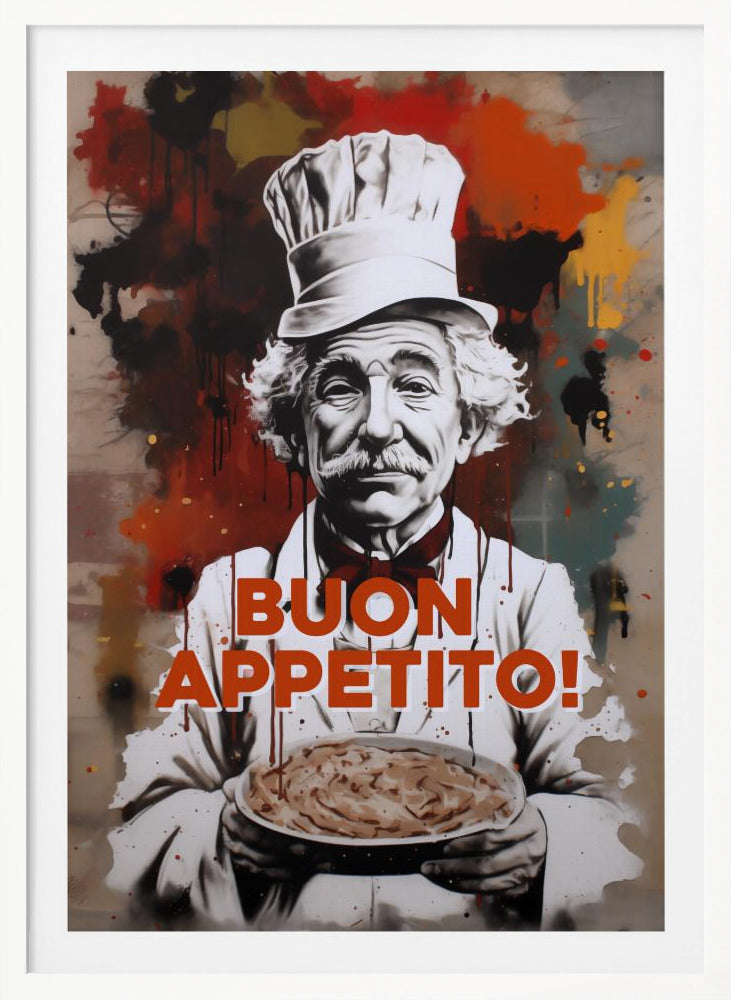 The Pasta Chef - Poster / Art Print