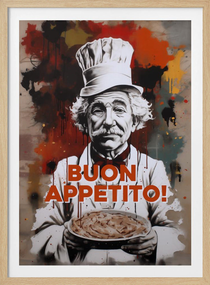 The Pasta Chef - Poster / Art Print