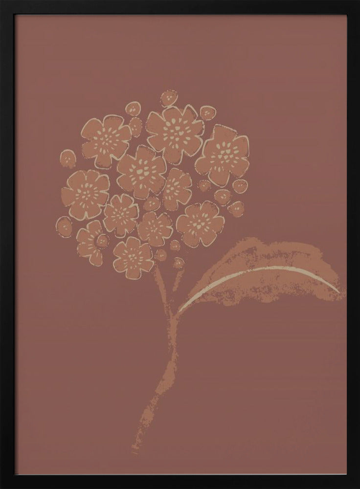 Mocha blossom - Poster / Art Print