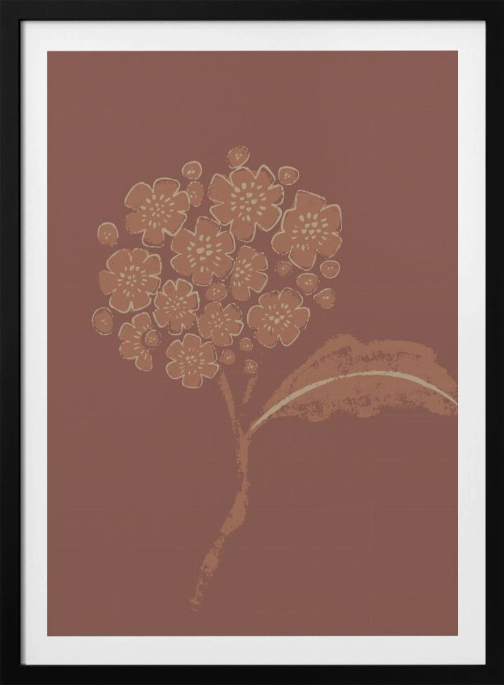 Mocha blossom - Poster / Art Print