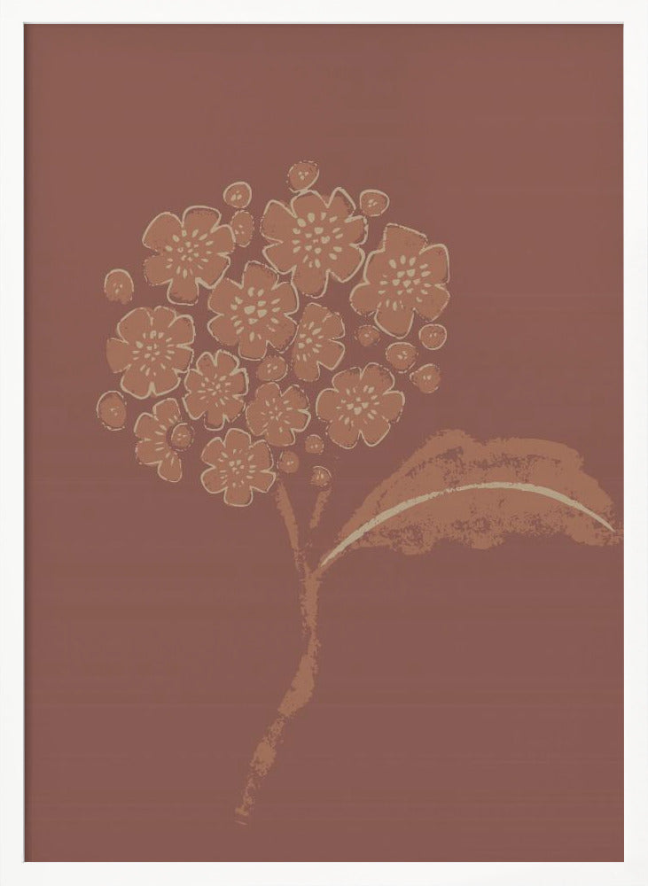 Mocha blossom - Poster / Art Print