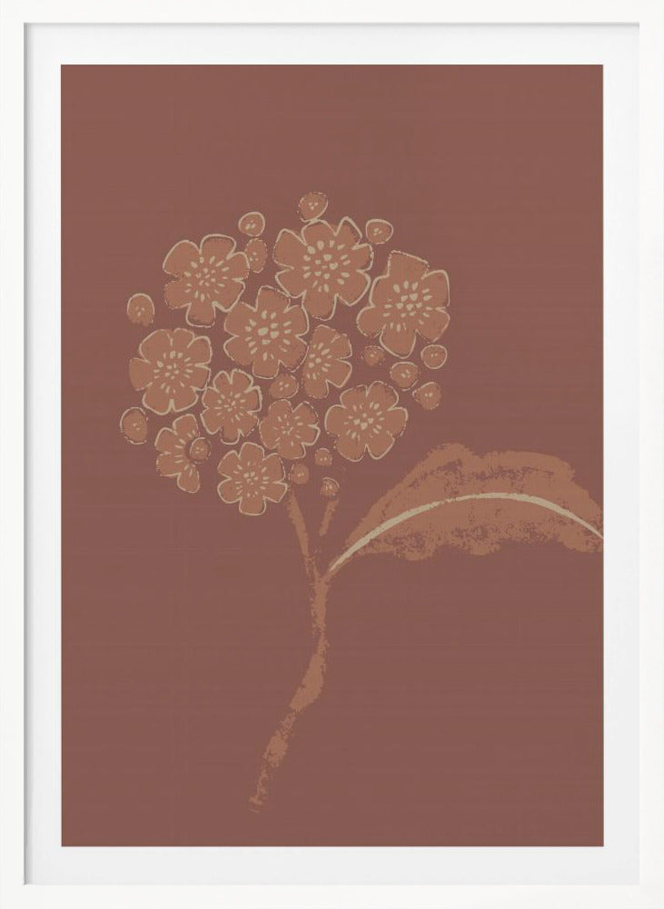 Mocha blossom - Poster / Art Print