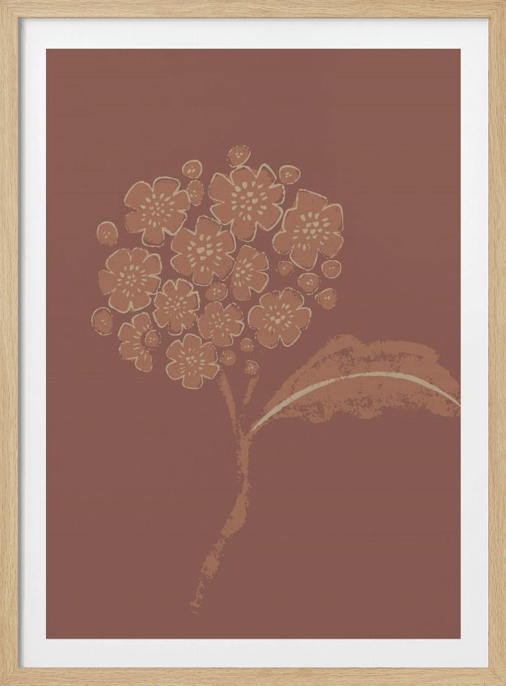 Mocha blossom - Poster / Art Print
