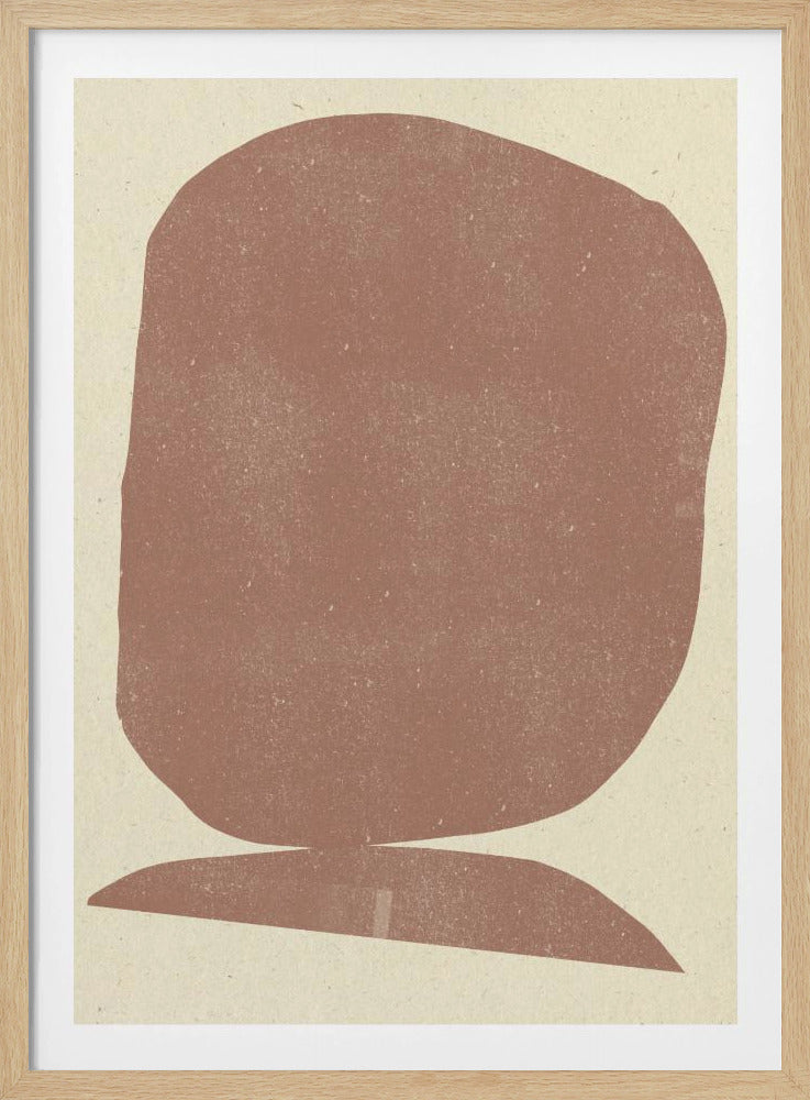 Earthy Stone - Poster / Art Print