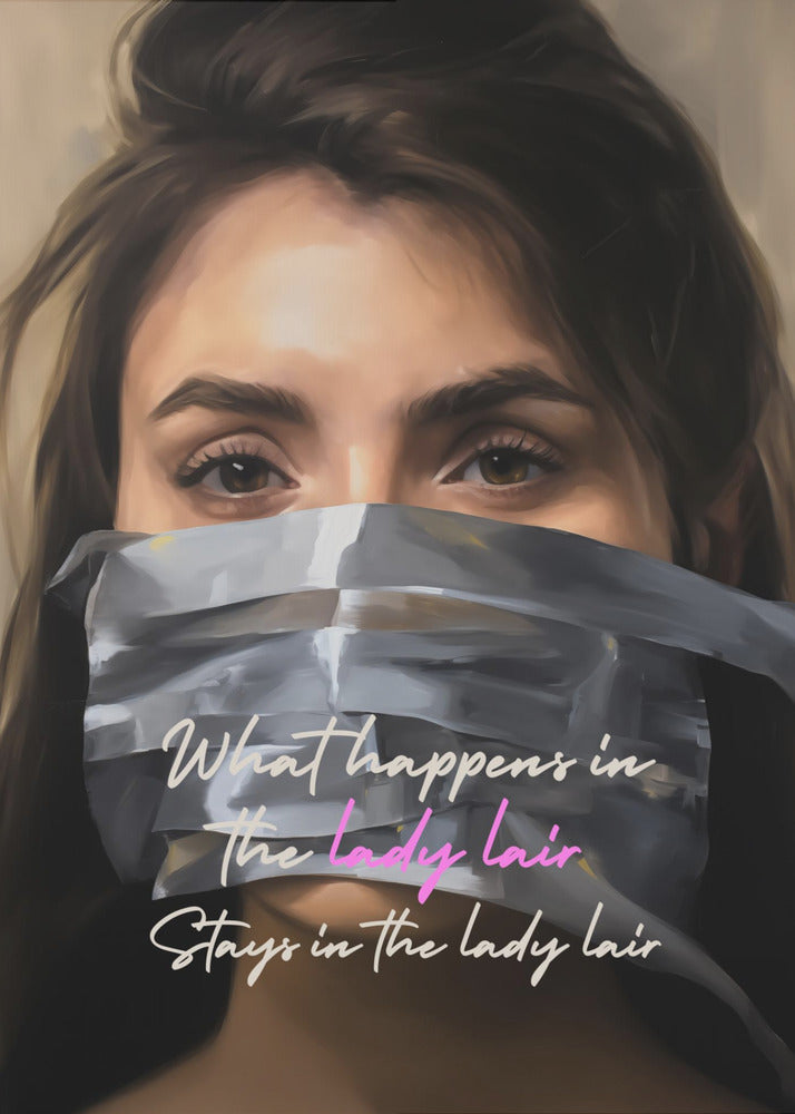 What Happens In the Lady Lair - Poster / Art Print