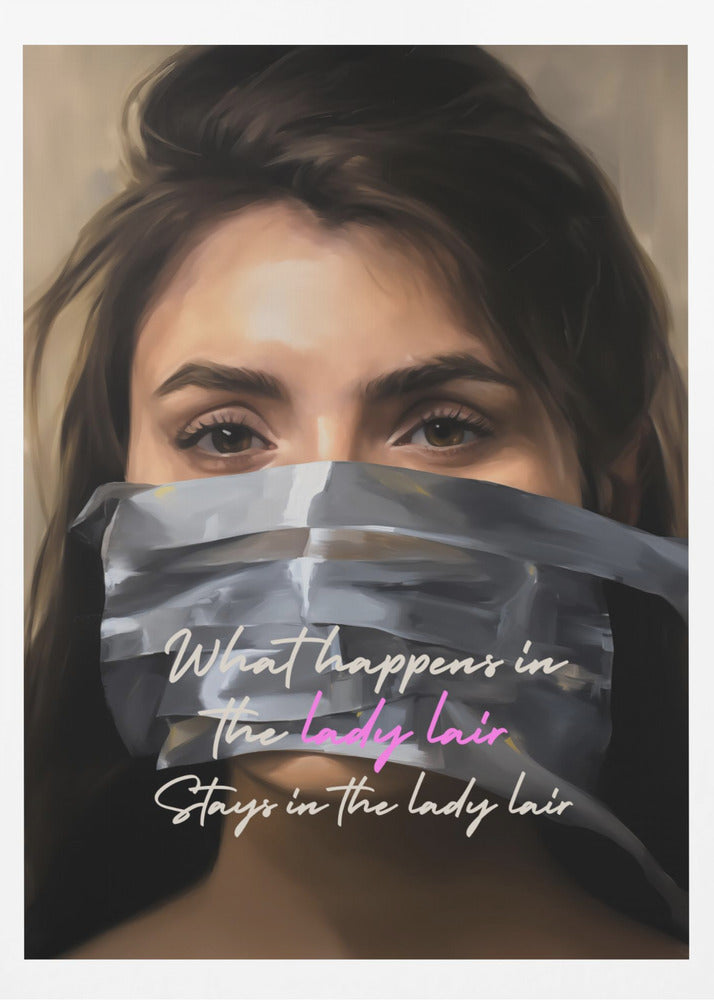 What Happens In the Lady Lair - Poster / Art Print