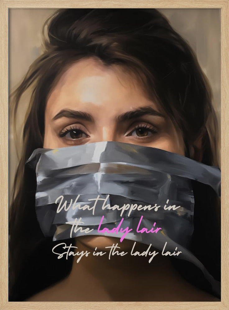 What Happens In the Lady Lair - Poster / Art Print