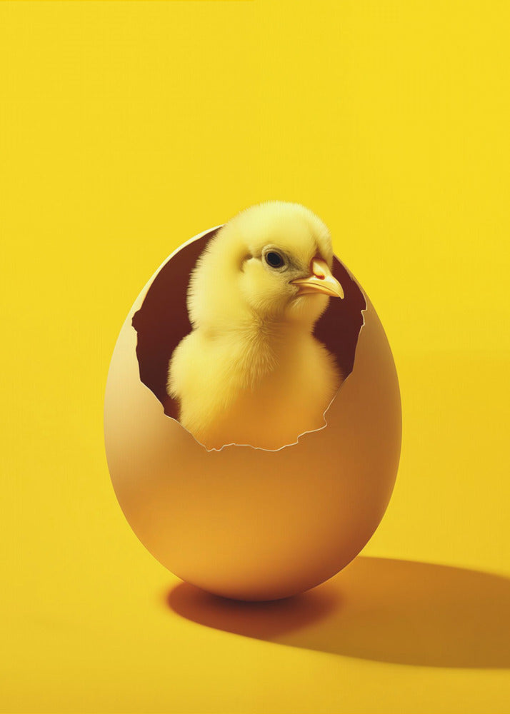 Yellow Chicken - Poster / Art Print