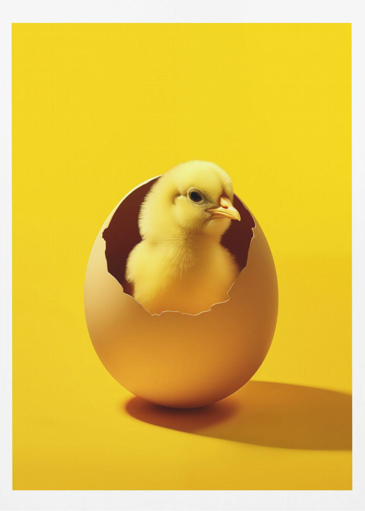 Yellow Chicken - Poster / Art Print