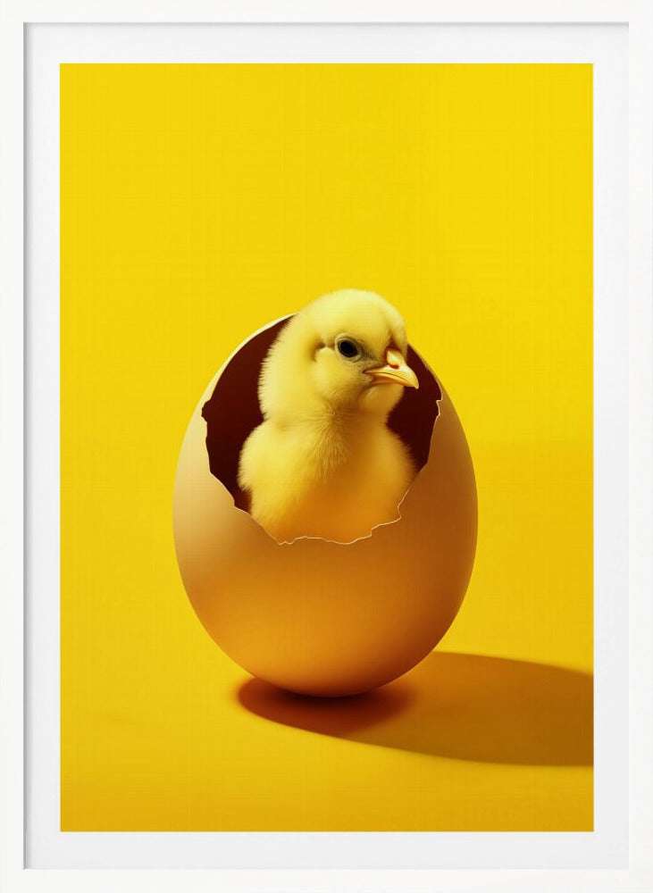 Yellow Chicken - Poster / Art Print