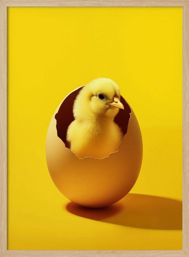 Yellow Chicken - Poster / Art Print