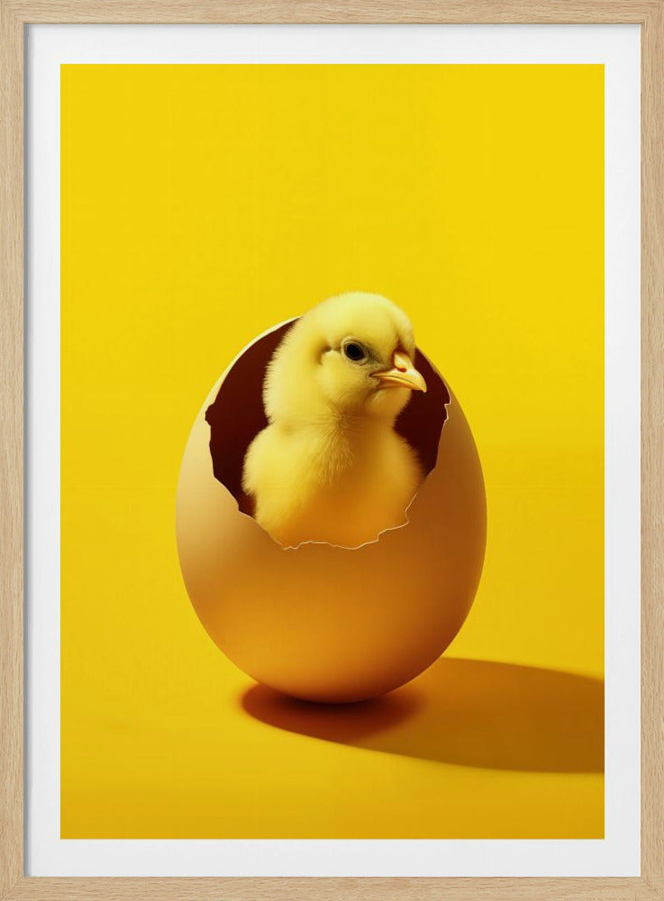 Yellow Chicken - Poster / Art Print