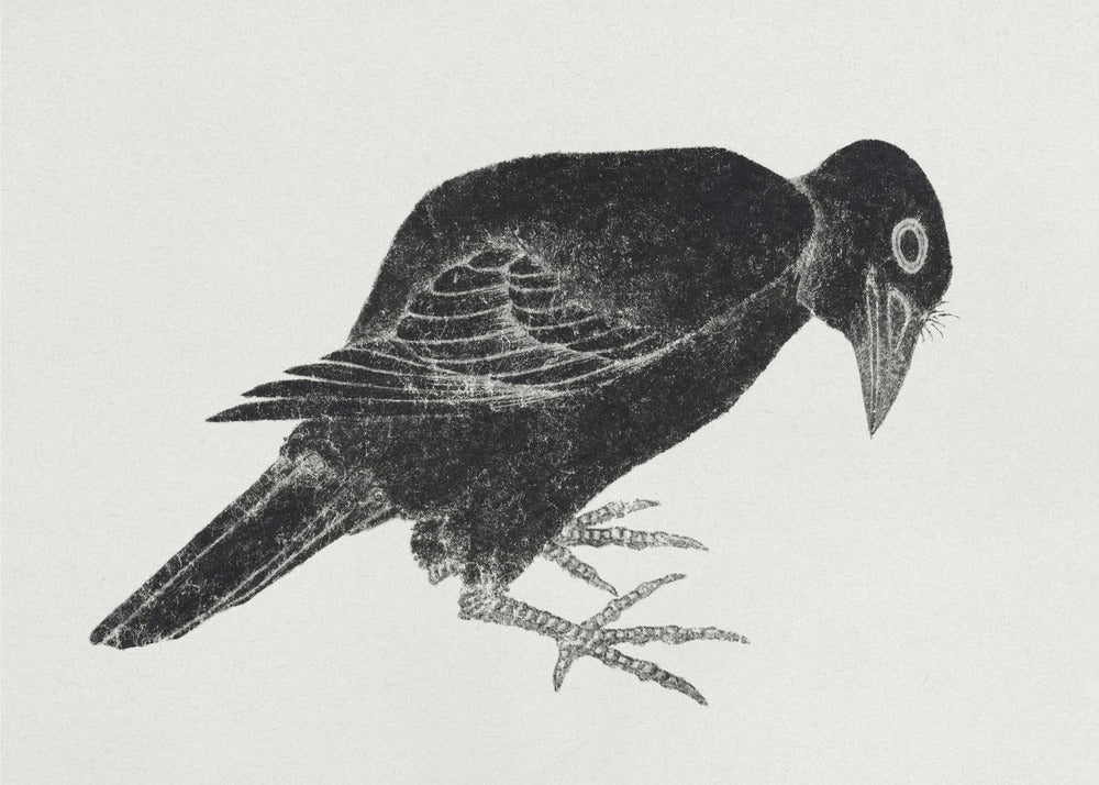 Bird, From Album of Sketches (1814) Vintage Japanese Woodblock Prints - Poster / Art Print