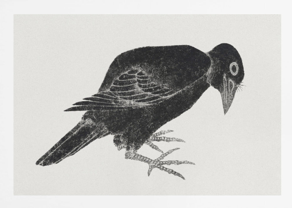 Bird, From Album of Sketches (1814) Vintage Japanese Woodblock Prints - Poster / Art Print