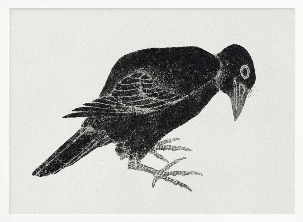 Bird, From Album of Sketches (1814) Vintage Japanese Woodblock Prints - Poster / Art Print